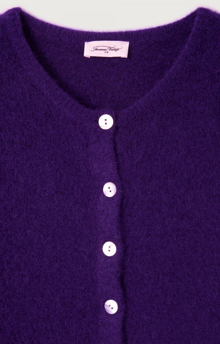 American Vintage - Vitow Cardigan - Aubergine