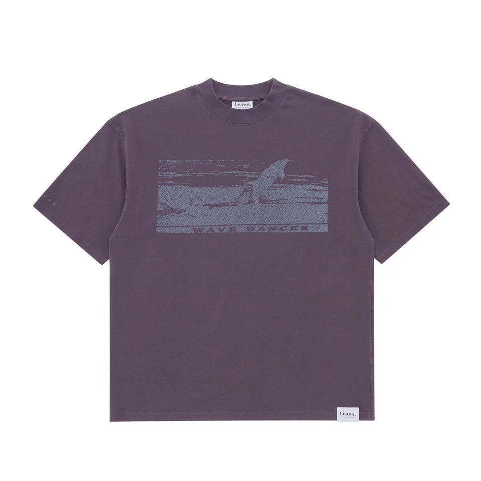 Listen - Wave Dancer Tee - Plum