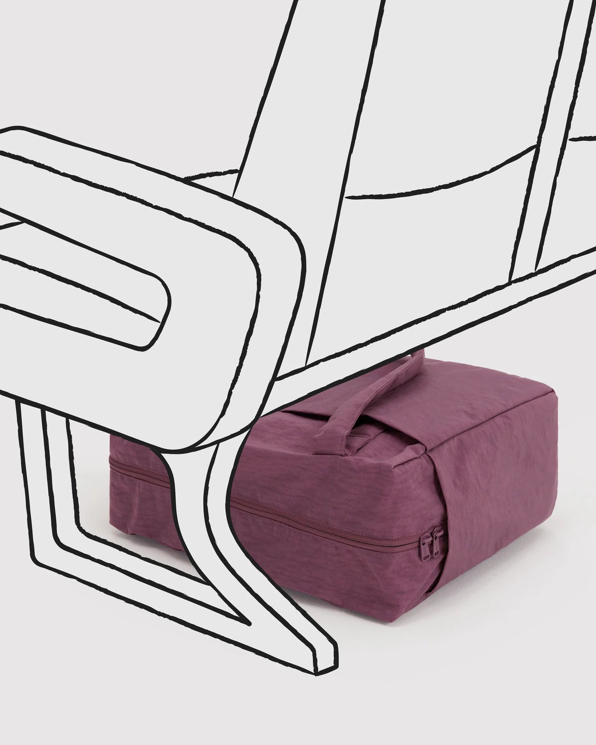 Baggu - Small Cloud Carry On - WIld Plum
