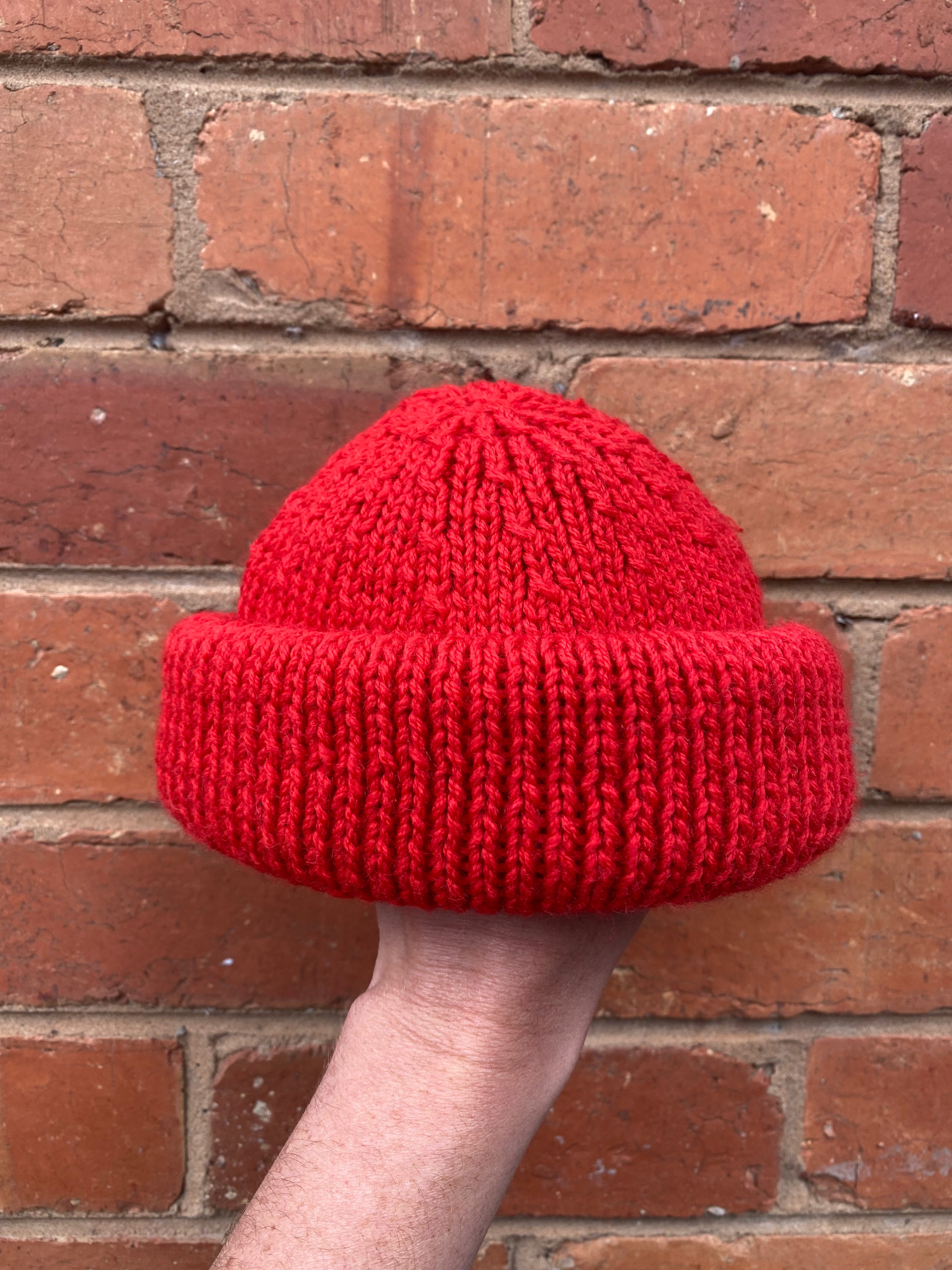 FIRE ENGINE RED - Fisherman’s Beanie